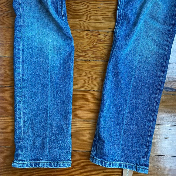 Liza Button Fly High Rise Straight Jeans. Size 23. NWT. - Picture 5 of 8